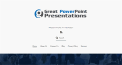 Desktop Screenshot of great-powerpoint-presentations.com