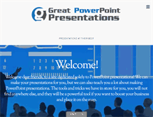 Tablet Screenshot of great-powerpoint-presentations.com